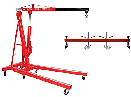 Motorkran Kran 2 To Motorheber + Motorträger Motorhalter 500KG