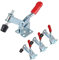 Quick Release Toggle Clamp - 201B Hand Tool 198Lbs Holding Capacity Antislip Horizontal Heavy Duty Toggle Clamp Tool 4 Pcs