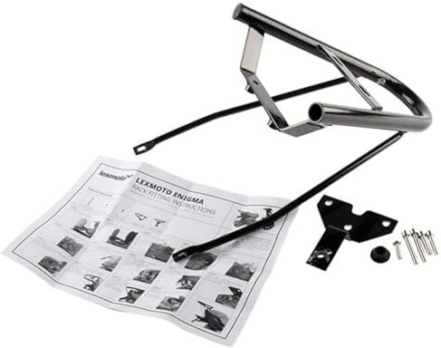 Rear Luggage Rack compatible with Lexmoto Enigma 125 ZS125T-48