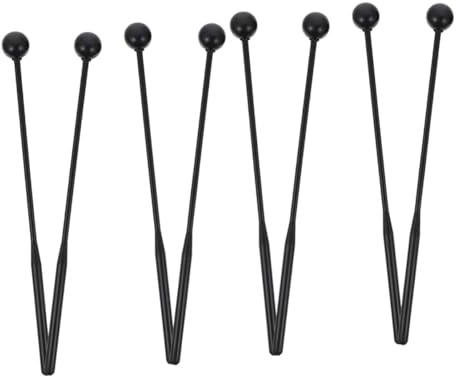 TOYANDONA 4paare Xylophon Mallets Aus Gummi Für Perkussion Leichte Und Ergonomische Holzschlägel Für Marimba Und Andere Percussioninstrumente Für Musiker Jeden Alters
