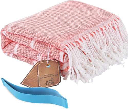 Hoqque Strandtuch Saunahandtuch Strandhandtuch Hamamtuch Strandtücher XXL Saunatuch Groß Sauna Handtuch Strand Zubehör Handtücher Beach Towel Strandlaken Damen Baumwolle Saunatücher Herren Urlaub