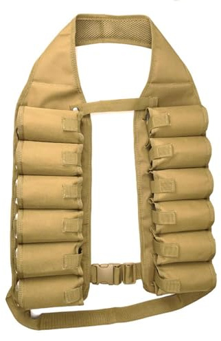 Ceinture À Boire pour Gilet De Bière - Porte-Boissons Portable 17*69cm Porte-Boissons Portable avec 12 Poches,Ceinture De Gazeuses,réglable pour s'adapter À La Plupart des Tailles
