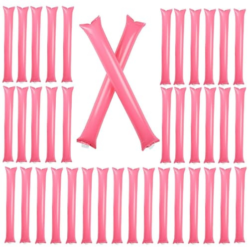 Cheering Thunder Sticks - Colourful Party Noise, Cheer Up Toys | Inflatable Sticks Clapping Sounds For Cheering, Celebrations, Sports Events, Birthday Parties, Portable And Easy To Use