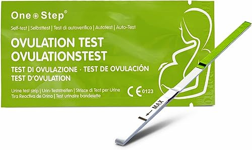 50 x One Step Green Line Ovulationstest mit optimaler Sensitivität - Fruchtbarkeitstest für Frauen - Ovulationstests für Eisprung