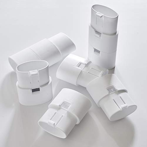 Helping Hand Company Kingfisher Bath Seat 2 / 50mm Extension Leg Set Only. Set of Four. White Plastic. Adjust Height of Kingfisher Bath Seat from 6 (150mm) to 12 (300mm).