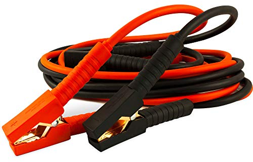 Deuba® Starthilfekabel 12V/24V Benzinmotoren Tragetasche DIN 72553 Vollisoliert 500A Starterkabel Überbrückungskabel Auto