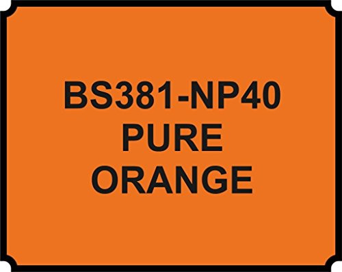 Xtremeauto® Direct to Metal Heat resistant outdoor Gloss & Matt Paint (1 Litre Gloss Finish Paint, PURE ORANGE)