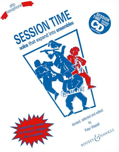 Session Time: Solos that expand into ensembles. Alt-Saxophon (flexibles Holzbläser-Ensemble) und Klavier ad libitum. Alt-Saxophon.