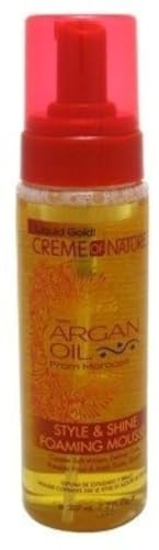 Creme Of Nature Argan Oil Style & Shine Foam Mousse 7oz by Creme of Nature