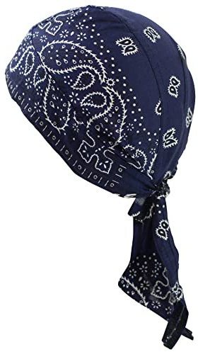 fashionchimp Zandana aus 100% Baumwolle, Bandana-Kopftuch, Bikertuch für Damen und Herren, Muster-Print