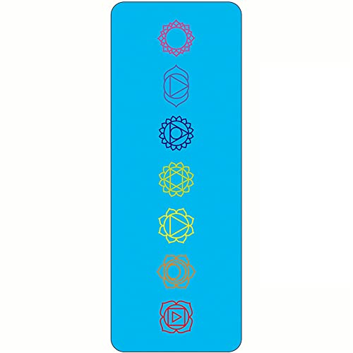 FANSU Tragbare Reise-Yogamatte 1,0mm Dick Faltbare Gymnastikmatte, Weich Leicht Übungen Trainingsmatte für Yoga, Pilates, Bikram, Stretching, Training und Bewegung