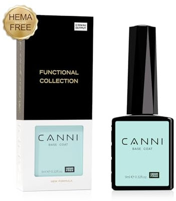 CANNI Vernis Gel Semi Permanent Base Coat Soak Off UV LED Ultra Brillant Vernis à ongles Gel Semi Permanent