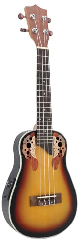 Kit Ukulele per Principianti, Kit Pacchetto Iniziale con Custodia Morbida Gratuita, Tracolla, Ukulele Acustico Professionale a Quattro Corde in Legno per Bambini, Studenti, Kit