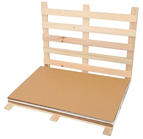 OUNONA Carpeta de Muestras de Plantas de Madera Kit Completo para Herbario Pinza para Especímenes con Papel Absorbente para Laboratorio y Coleccionismo