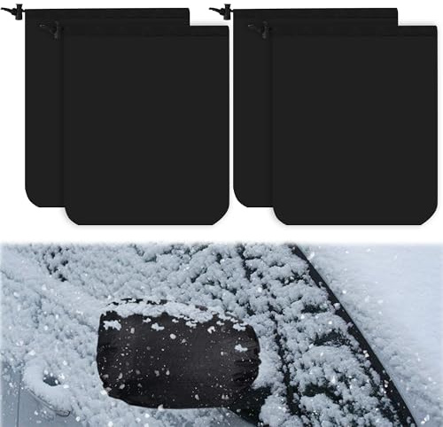 HO-SFSM 2 Paar Spiegel Frostschutz Abdeckung, Auto Seitenspiegel Frostschutz, Oxford Tuch Abdeckung, Universell für Auto, SUV, Minivan, LKW