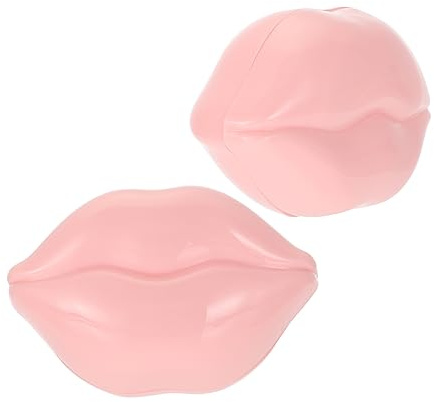 DEARMAMY 2 Stück Lippenpflege Lippenmasken Feuchtigkeitsspendend Nährend für Tag Nacht Tragbar Hautpflegemasken