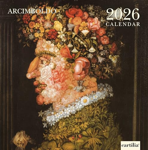 Calendario da parete 2026 Arcimboldo (Giuseppe Arcimboldi) 30x30 cm. (26023) FINE PAPER IN ITALY - CARTILIA