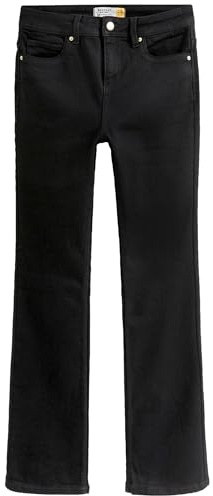 NEXT Vaqueros Supersuaves para Mujer, Corte Bootcut, Tejanos Suaves y Elásticos con 5 Bolsillos Negro 38