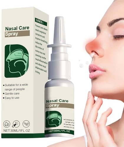Spray Nasal | Hidratante Interior,Solución De Riego De Larga Duración 30ml Cuidado Natural Respiración Bienestar Para Adultos Y Niños