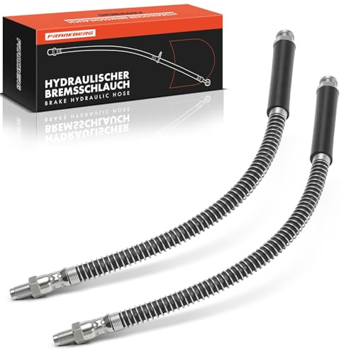 Frankberg 2 flexibles de frein pour essieu avant 480629 91515816 | Compatible avec: C15 VD, 205 Fourgon/Hayon, 205 I Cabriolet 20D 741B, 205 I 741A/C, Domaine C15, 205 II 20A/C