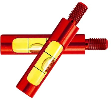 Ungtyb Niveau d'arc – Outil réglable à visser en 2 pièces | Niveau stabilisateur pour instructeur de tir à l'arc, accordeur, entretien du matériel, pratique, atelier, outils de tir à l'arc pour