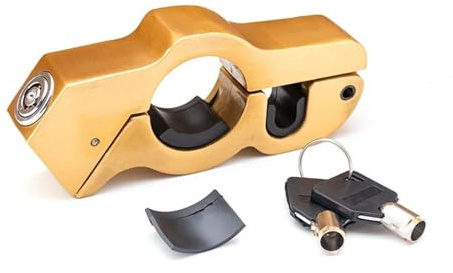 Lenkradkralle Robustes Motorradschloss aus Aluminiumlegierung – ultimativer Diebstahlschutz für Lenker und Bremsen für Elektrofahrräder Lenkradsperre