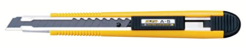 OLFA schlankes Industrie-Cuttermesser A-5 9mm mit Klingenabbrechhilfe