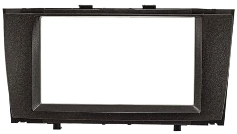 tomzz Audio 2455-063 Doppel DIN Radioblende kompatibel mit Toyota Avensis T27 2008-2018 schwarz