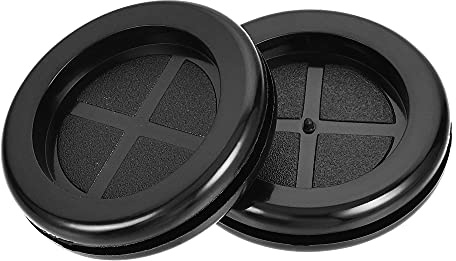 sourcing map Rubber Grommet Round Double-Sided Mount Dia 35 mm for Wire Protection 8pcs