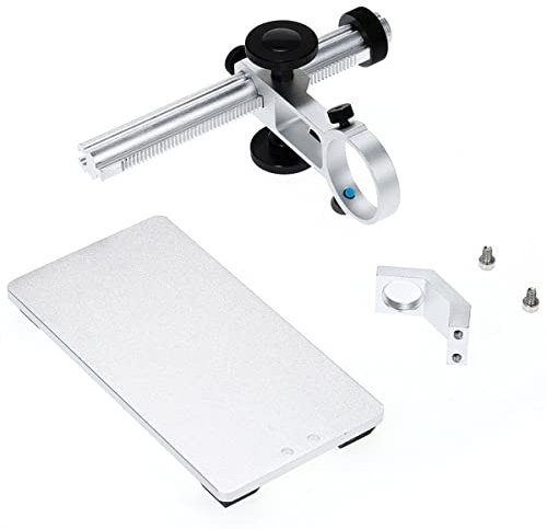 JUIYU Mikroskop-Zubehör-Kit Aluminiumlegierung Stand USB Digitaler Mikroskopständer for Mikroskope Mikroskopische Objektträger