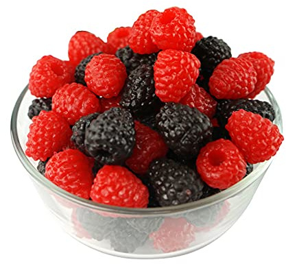 JAWSEU 30 Stück Künstliche Himbeere, Simulation Kunststoff Himbeere Fake Fruit, Lebensechte Himbeeren, Fotografie Requisiten, Hochzeitsdekoration, Tischdekoration