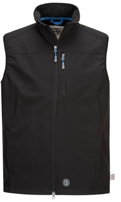 First B Herren Softshellweste Armin, Weste, wasserdicht, Winddicht, atmungsaktiv