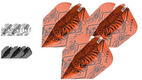 Target Darts Raymond Van Barneveld Ink Design Dartflüge - 3er-Pack (9 Stück insgesamt)