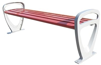 DAVBIR Gartenbank, Parkbank Massivholz, Sitzbank Draußen Wetterfest, Stabile Parkbank, Belastbar Gartenmöbel, Exclusive Gartenbank, für Garten, Balkon, Terrasse(Color:A,Size:150 cm/59 inches)