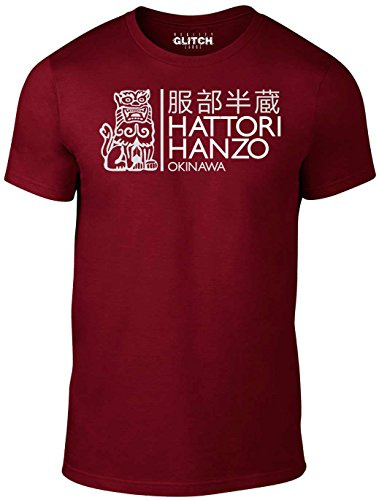 Reality Glitch Men’s Hattori Hanzo T-Shirt – Retro Movie Japanese Samurai Inspired Graphic Tee Tokyo Martial Arts – Unisex Fit, Sizes S-5XL