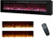 Rodalflame 152cm Chimenea eléctrica, Chimenea empotrable y de Pared para Interiores con Mando a Distancia, 13 Colores de Llama con Tronco y Cristal, Temporizador 9H