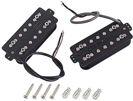 Vaguelly 1satz Teilige Humbucker-pickup Gitarre Alnico Für Hals Und Bridge-position Für Gitarrenliebhaber Und Musiker
