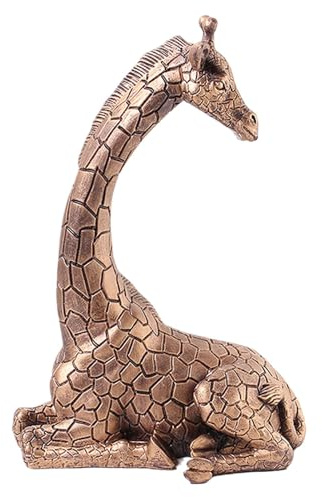 Decorazioni per la giraffa, decorazioni per la casa con statue di giraffe - Statue di animali in resina impermeabile | Statue da esterno Decorazioni da giardino, Ornamenti da giardino per ingressi est