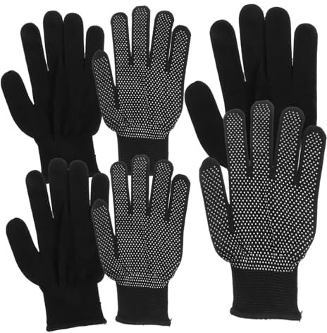 TOKIDNY Outdoor Handschuhe rutschfest 3 Paar Nylon Atmungsaktive Sommerhandschuhe Elastisch Arbeitshandschuhe Für Radfahren Wandern Klettern