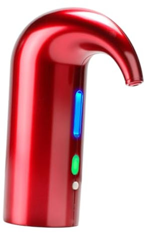 CONGARTENO Aeratore e Versatore Elettrico Per Vino Distributore Automatico Liquori Aeratore Per Vino Rosso Separazione Automatica Design Rosso
