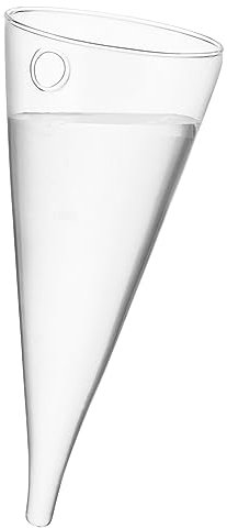 GALPADA Jarrón De Transparente para Colgar Jarrón De Botella De Vidrio Circular para Decoración De Plantas y Flores Paredes Interiores