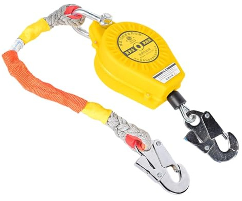 EBZFASO Retractable Fall Protection, Retractable Lifeline Fall Arrest System 150kg 3m And 5m(5 meters)