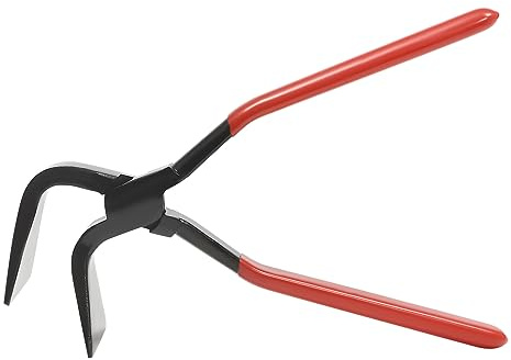 Falzzange Set 3-teilig 0°, 45°, 90° - Gerade, Abgewinkelt, Spengler Werkzeug | Falzzangen Set | Blechbiegezange | Abkantzange | Biegezange zum Abkanten von Blechen mit Maximaler Öffnungsbreite von 60