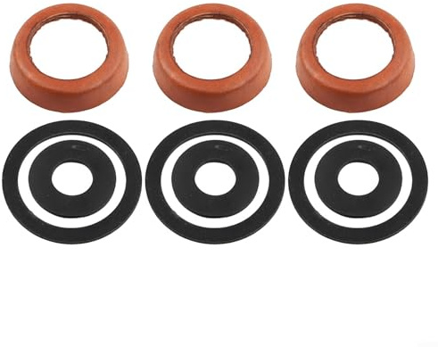 Kit complet de joints en cuir pour pompe à eau manuelle modèle 75, 3 ensembles en cuir de vache pour manchons de piston et joints en caoutchouc pour réparation de pompe de puits de jardin, bagues