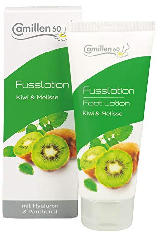 Fusslotion Kiwi & Melisse, Camillen 60 mit Hyaluron und Panthenol, 100ml, 100 ml