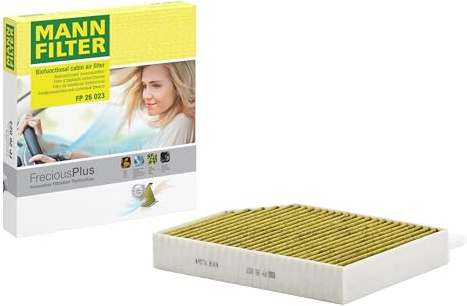 MANN-FILTER FP 26 023 Filtro aria cabina - FreciousPlus Filtro Antipolline Biofunzionale - per Autovetture + veicoli commeriali