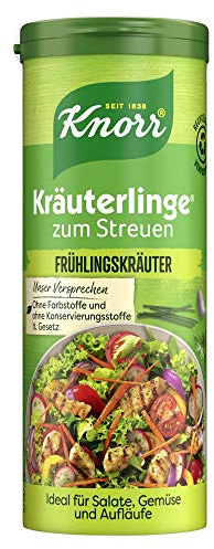 Knorr Kräuterlinge Frühlingskräuter Würzmischung zum Streuen für Gemüse, Eintöpfe oder einen Salat 60 g