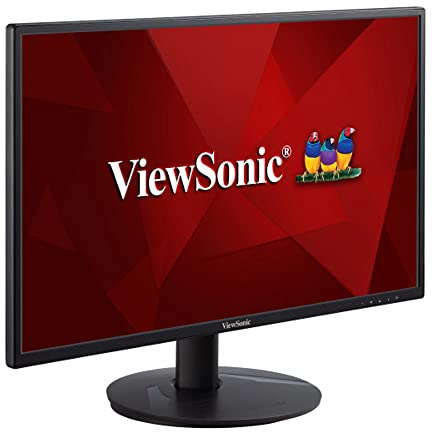 Viewsonic VA2718-SH - Monitor da 68,6 cm (27) Full HD, IPS, HDMI, VGA, Eye-Care, Eco-Mode, colore: Nero