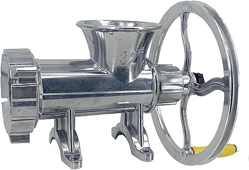 BAIRONG tritacarne Professionale Tritacarne Manuale e tritaverdure, tritacarne Separato azionato a Mano Multifunzionale in Lega di Alluminio,