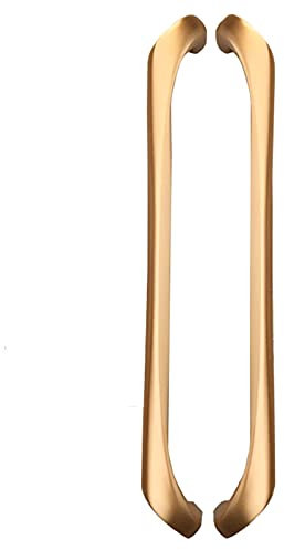 KHLMSRXJ Poignée de Porte de Grange coulissante de 24 pouces/63 cm, Grande poignée de Porte Robuste pour Patio, Porte d'entrée, Cuisine, Portes intérieures, poignée de Porte d'entrée en alu